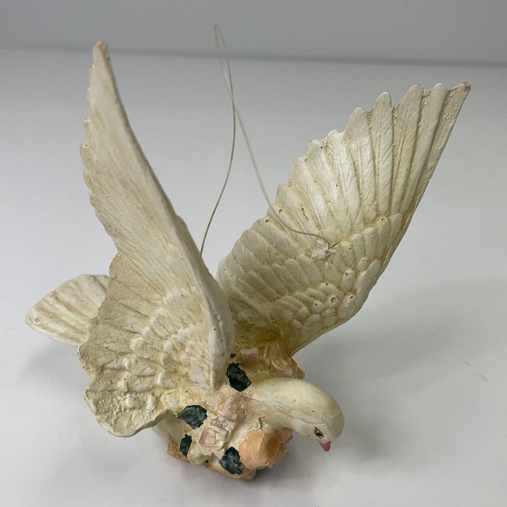 Dove ornaments set of 2 silvestri